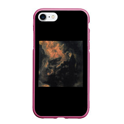 Чехол iPhone 7/8 матовый Моцарт - Pharaoh, цвет: 3D-малиновый