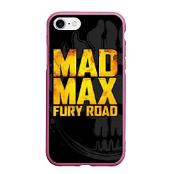 Чехол iPhone 7/8 матовый Mad max - what a lovely day, цвет: 3D-малиновый