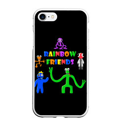 Чехол iPhone 7/8 матовый Rainbow friends characters