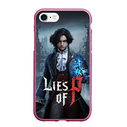 Чехол iPhone 7/8 матовый Pinocchio lies of p