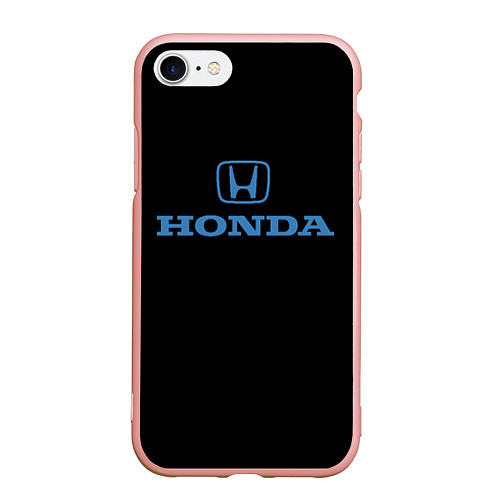Чехол iPhone 7/8 матовый Honda sport japan / 3D-Светло-розовый – фото 1