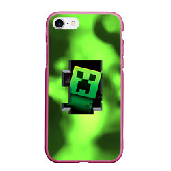 Чехол iPhone 7/8 матовый Creeper acid