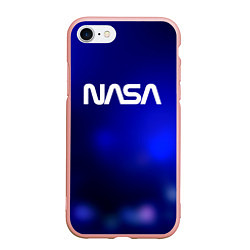 Чехол iPhone 7/8 матовый Nasa звёздное небо