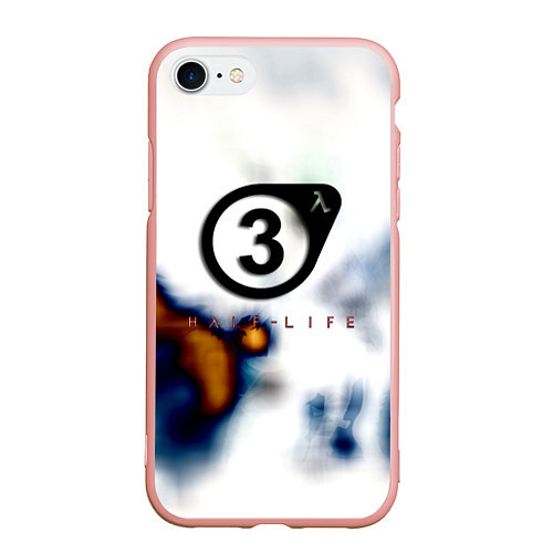 Чехол iPhone 7/8 матовый Half life freeman / 3D-Светло-розовый – фото 1