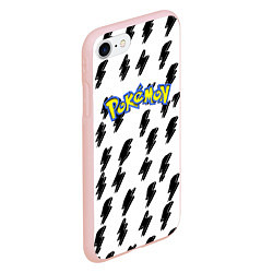 Чехол iPhone 7/8 матовый Pokemon zippy, цвет: 3D-светло-розовый — фото 2