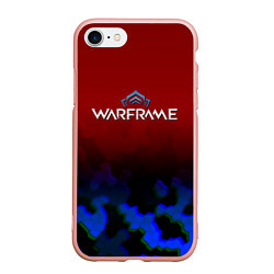 Чехол iPhone 7/8 матовый Warframe броня солдата