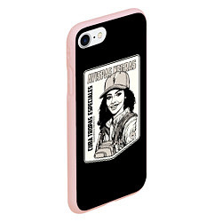 Чехол iPhone 7/8 матовый Avispas Negras - Кубинский спецназ, цвет: 3D-светло-розовый — фото 2