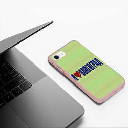 Чехол iPhone 7/8 матовый Патриот Волгограда, цвет: 3D-светло-розовый — фото 2