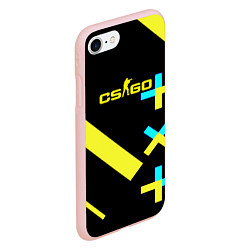 Чехол iPhone 7/8 матовый Counter strike cybersport, цвет: 3D-светло-розовый — фото 2
