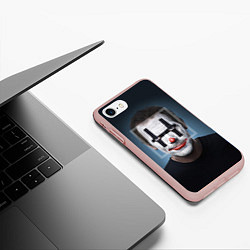 Чехол iPhone 7/8 матовый Clown House MD, цвет: 3D-светло-розовый — фото 2