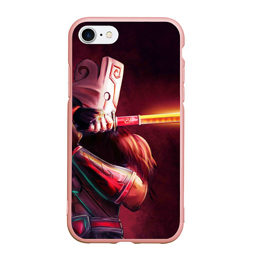 Чехол iPhone 7/8 матовый Juggernaut / 3D-Светло-розовый – фото 1