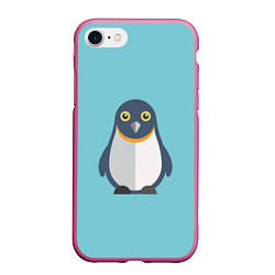 Чехол iPhone 7/8 матовый Пингвин