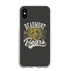 Чехол iPhone XS Max матовый Team t-shirt 1