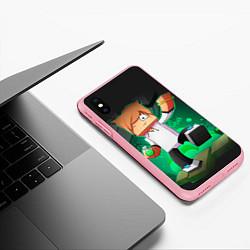 Чехол iPhone XS Max матовый TonyCreative 3, цвет: 3D-баблгам — фото 2