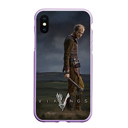 Чехол iPhone XS Max матовый Vikings: Floki