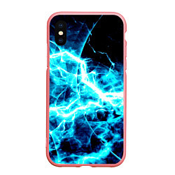 Чехол iPhone XS Max матовый Energy, цвет: 3D-баблгам