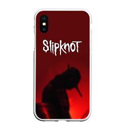 Чехол iPhone XS Max матовый Slipknot Shadows