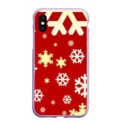 Чехол iPhone XS Max матовый Snow