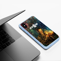 Чехол iPhone XS Max матовый Dr who art, цвет: 3D-голубой — фото 2