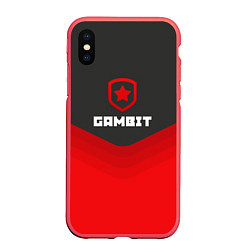 Чехол iPhone XS Max матовый Gambit Gaming Uniform