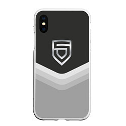 Чехол iPhone XS Max матовый Penta Uniform