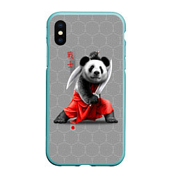 Чехол iPhone XS Max матовый Master Panda