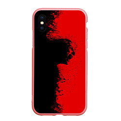 Чехол iPhone XS Max матовый Blood Rage