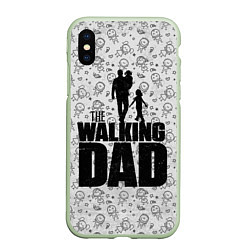 Чехол iPhone XS Max матовый Walking Dad