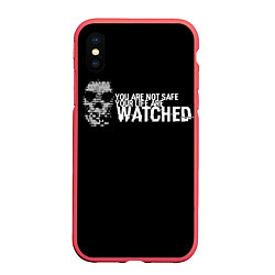 Чехол iPhone XS Max матовый Watch Dogs 2