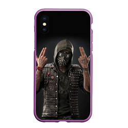 Чехол iPhone XS Max матовый WatchDogs