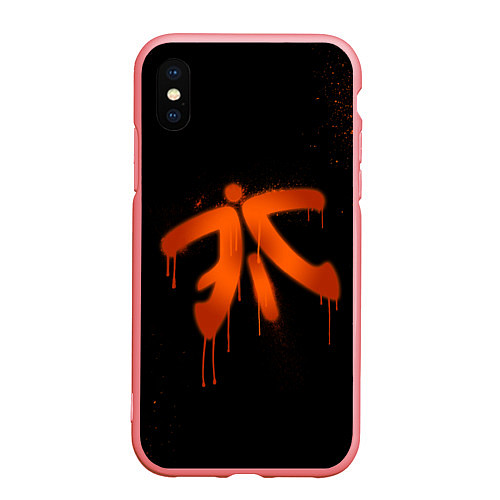 Чехол iPhone XS Max матовый Fnatic: Black collection / 3D-Баблгам – фото 1