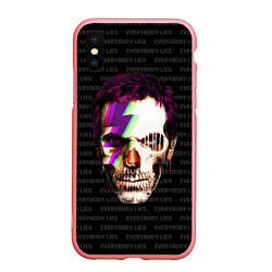 Чехол iPhone XS Max матовый Dr. Dead House