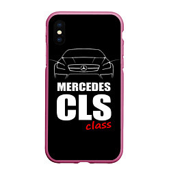 Чехол iPhone XS Max матовый Mercedes CLS Class
