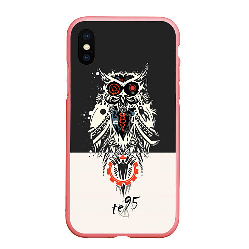 Чехол iPhone XS Max матовый TDD Owl 95 / 3D-Баблгам – фото 1