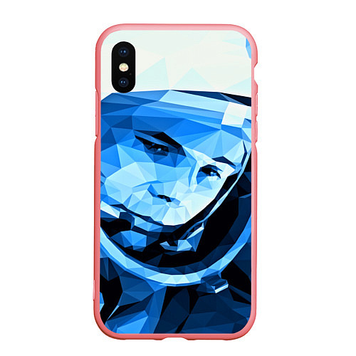 Чехол iPhone XS Max матовый Gagarin Art / 3D-Баблгам – фото 1