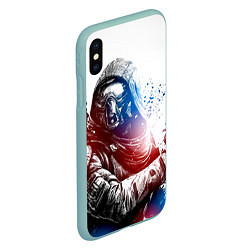 Чехол iPhone XS Max матовый Destiny 5, цвет: 3D-мятный — фото 2