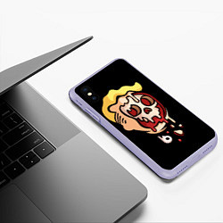 Чехол iPhone XS Max матовый Vault boy: Kamikaze, цвет: 3D-светло-сиреневый — фото 2