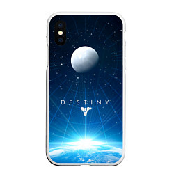 Чехол iPhone XS Max матовый Destiny Space