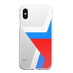 Чехол iPhone XS Max матовый Звезда России