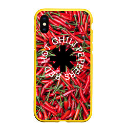 Чехол iPhone XS Max матовый Red Hot Chili Peppers