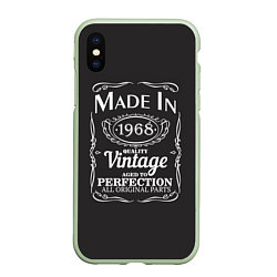 Чехол iPhone XS Max матовый Сделано в 1968