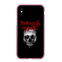 Чехол iPhone XS Max матовый MIW Skull