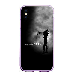 Чехол iPhone XS Max матовый Depeche Mode