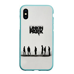 Чехол iPhone XS Max матовый Группа Linkin Park