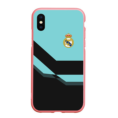 Чехол iPhone XS Max матовый Real Madrid 2018 1 / 3D-Баблгам – фото 1