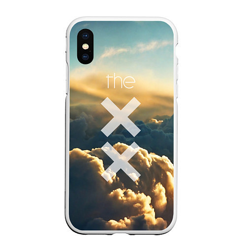 Чехол iPhone XS Max матовый The XX: Clouds / 3D-Белый – фото 1