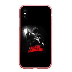 Чехол iPhone XS Max матовый Black Sabbath, цвет: 3D-баблгам