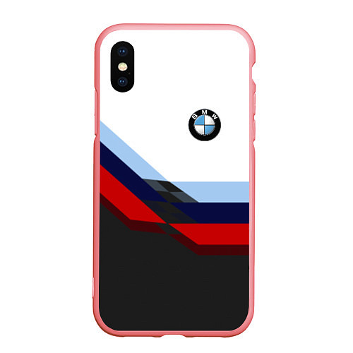 Чехол iPhone XS Max матовый BMW M SPORT / 3D-Баблгам – фото 1