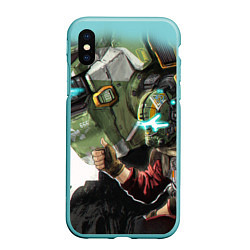 Чехол iPhone XS Max матовый Titanfall