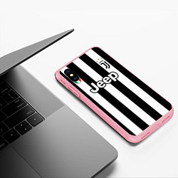 Чехол iPhone XS Max матовый Juventus FC: Higuain Home 17/18, цвет: 3D-баблгам — фото 2